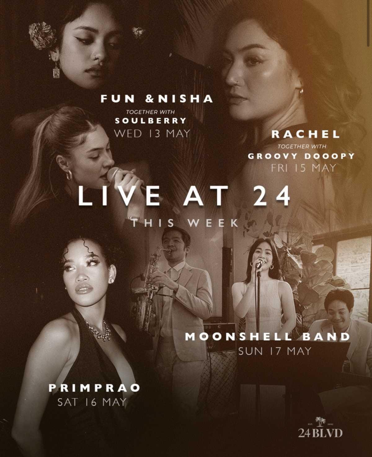 πΆ LIVE AT 24 BLVD BANGKOK β¨ πΆ LIVE AT 24 BLVD BANGKOK β¨