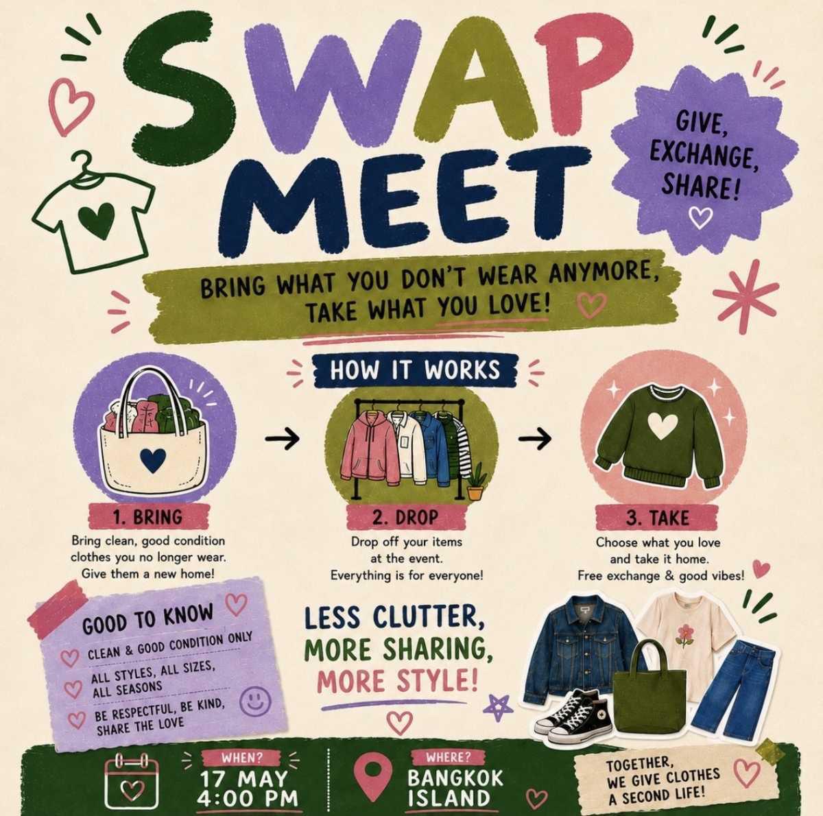 🐶 DOG ISLAND & SWAP MEET at BANGKOK ISLAND 🌴💖
