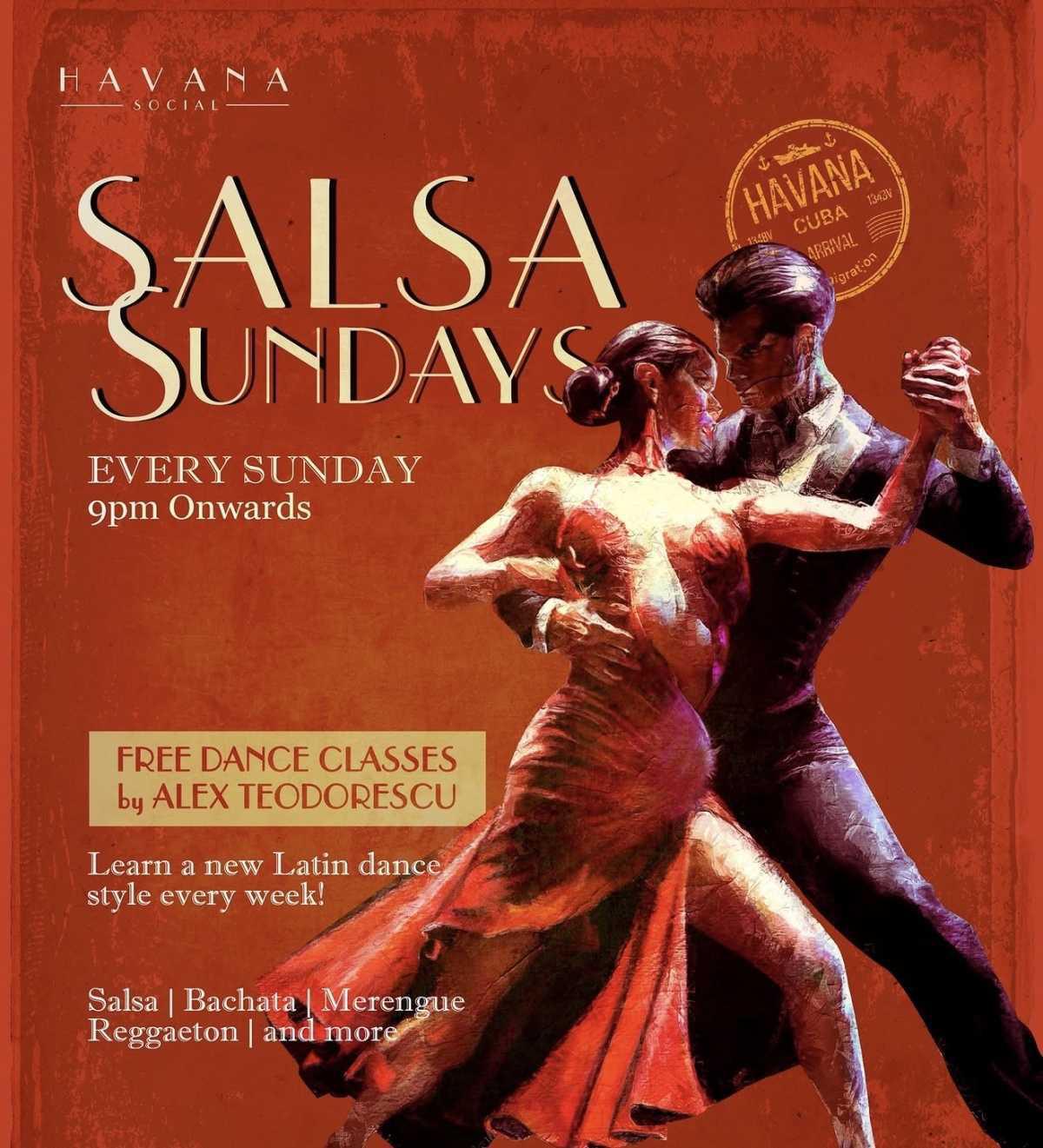 SALSA SUNDAYS AT HAVANA SOCIAL π΄πΆ SALSA SUNDAYS AT HAVANA SOCIAL π΄πΆ