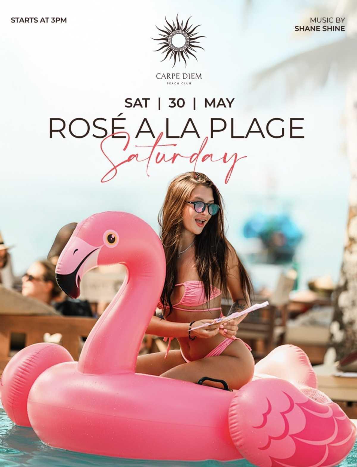 ROSÉ À LA PLAGE AT CARPE DIEM PHUKET 💕 ROSÉ À LA PLAGE AT CARPE DIEM PHUKET 💕