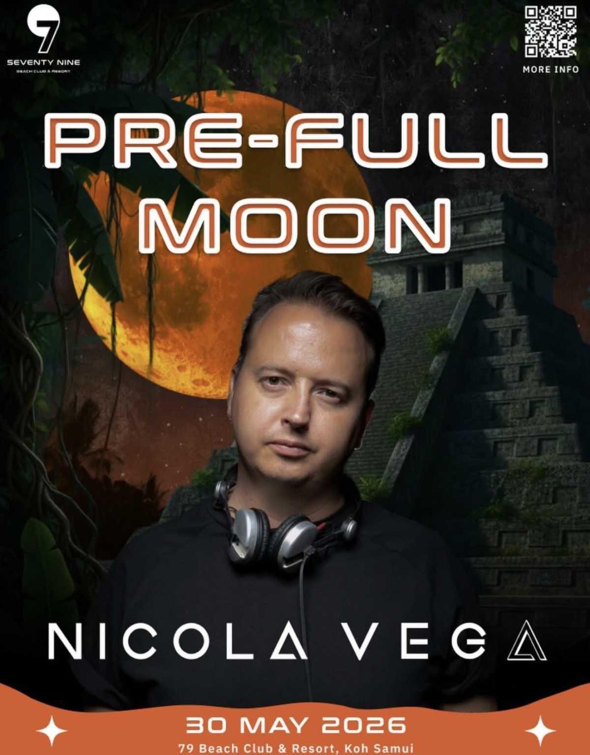 PRE-FULL MOON 🌕 NICOLA VEGA LIVE AT 79