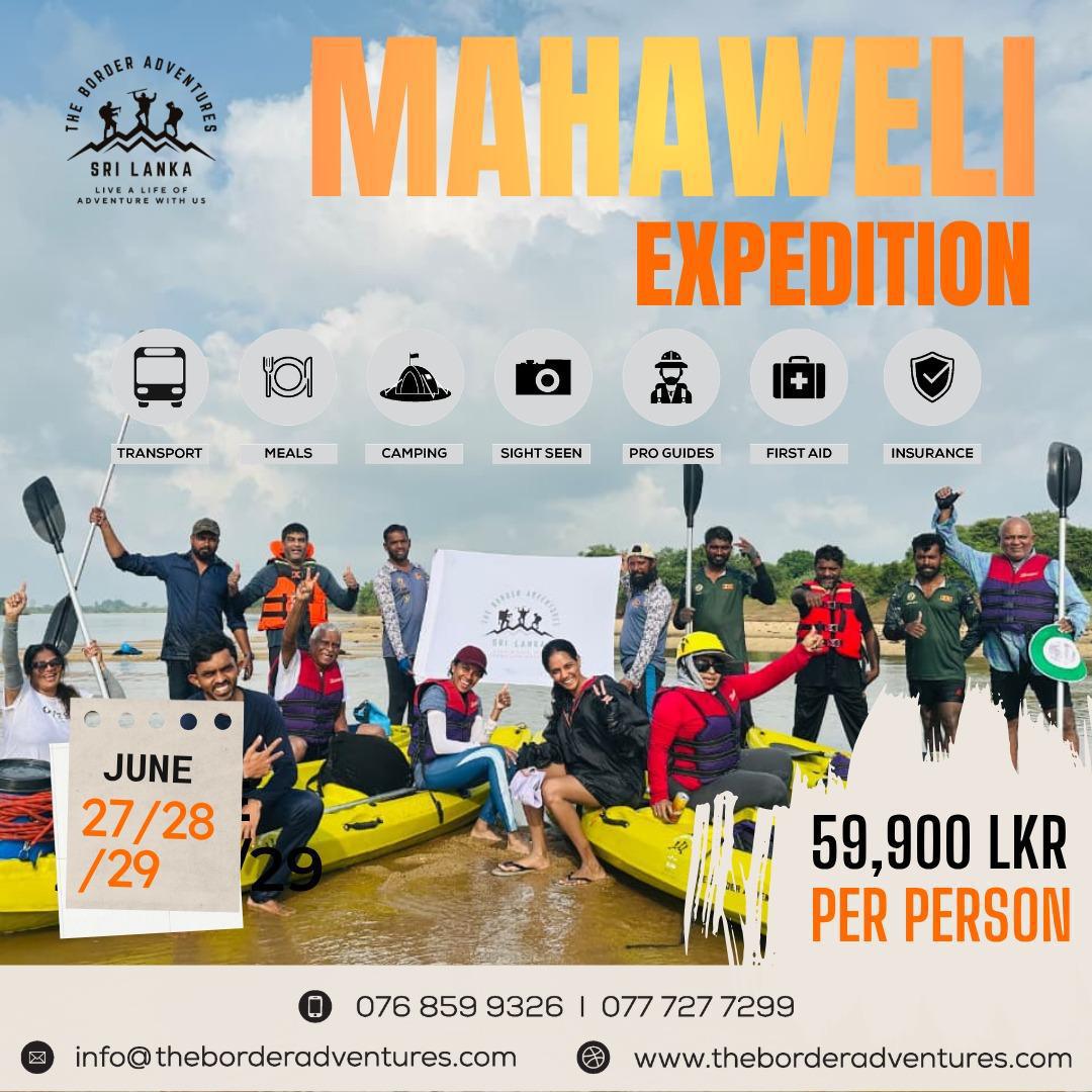 MAHAWELI EXPEDITION 🚣‍♂️🌿