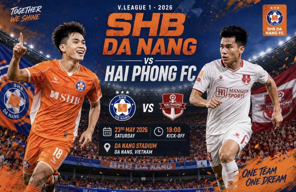 SHB DA NANG VS HAI PHONG FC ⚽🔥