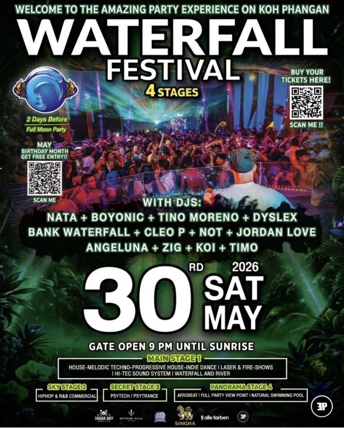 WATERFALL FESTIVAL 2026 🌴💦🎶