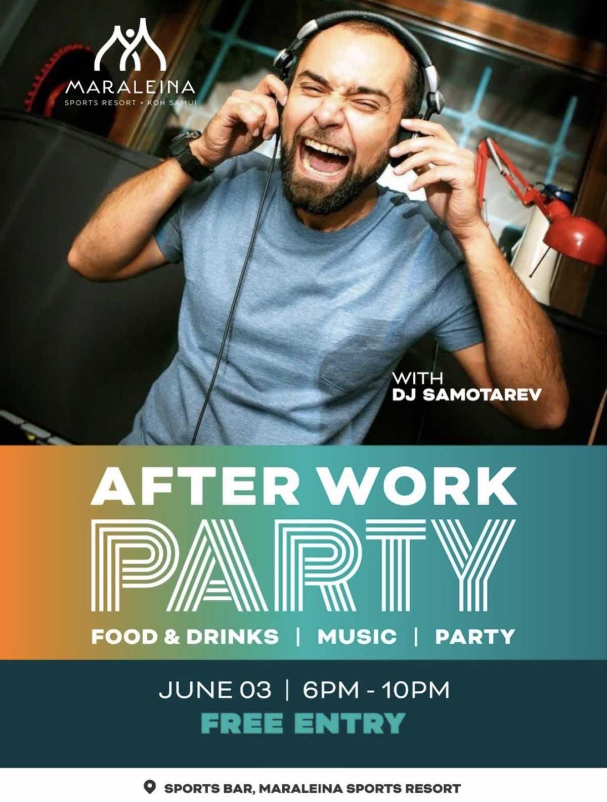 AFTER WORK PARTY πΈπ§ποΈ AFTER WORK PARTY πΈπ§ποΈ