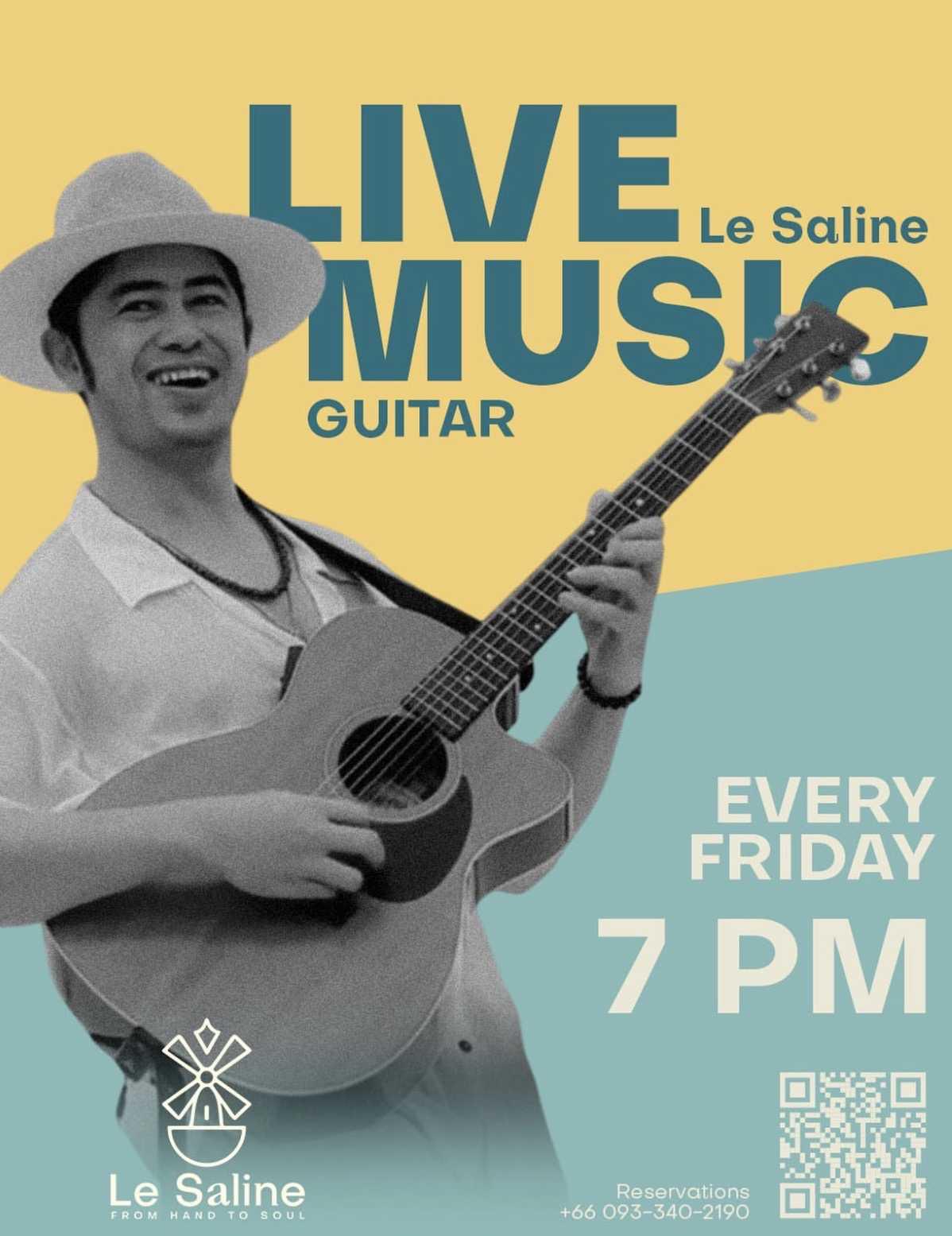 LIVE GUITAR NIGHT AT LE SALINE