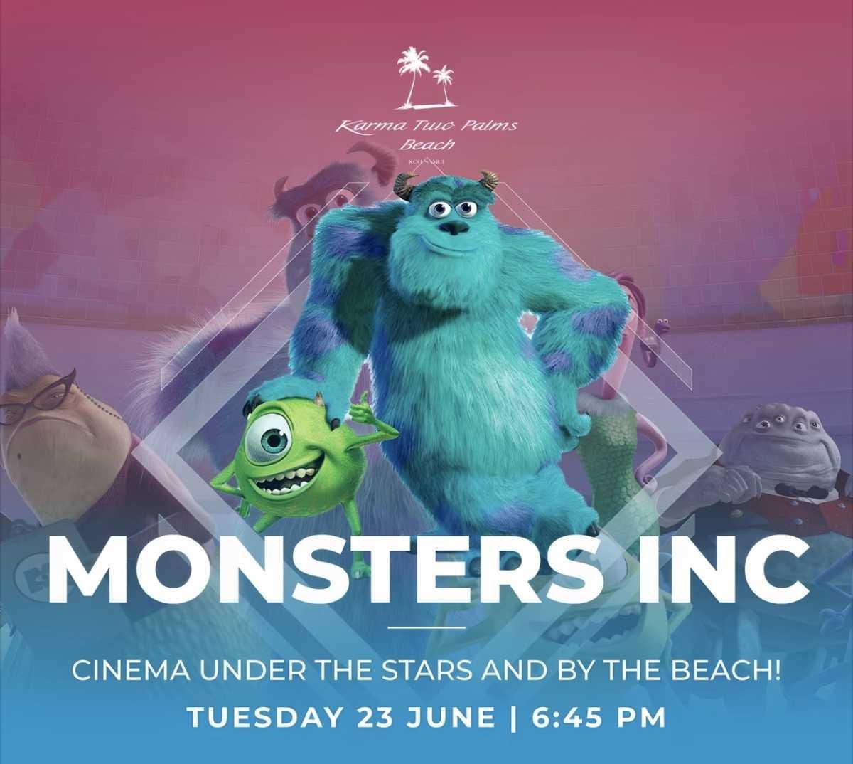🎬 Monsters, Inc. – Cinema Under the Stars