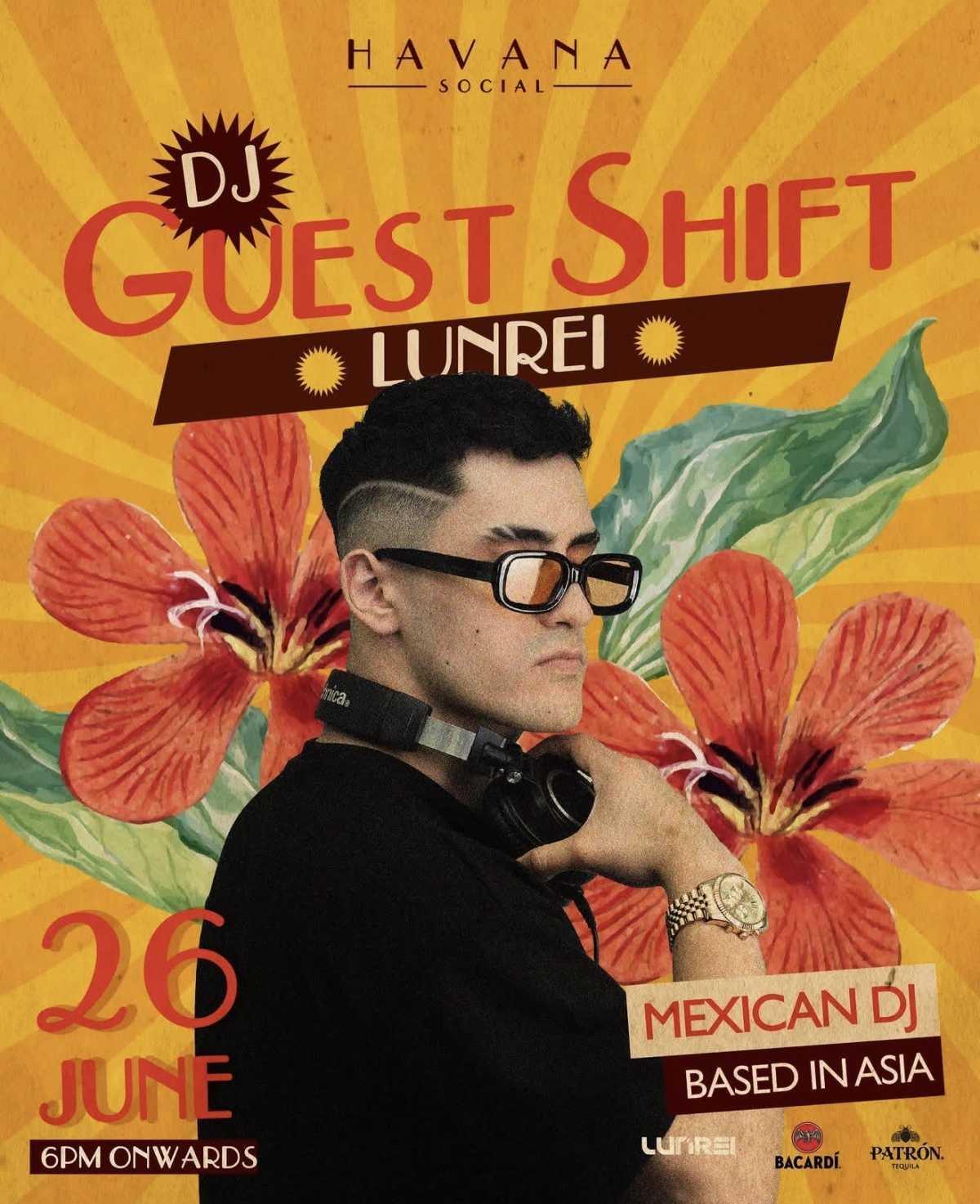 DJ Guest Shift β LUNREI at Havana Social Bangkok DJ Guest Shift β LUNREI at Havana Social Bangkok