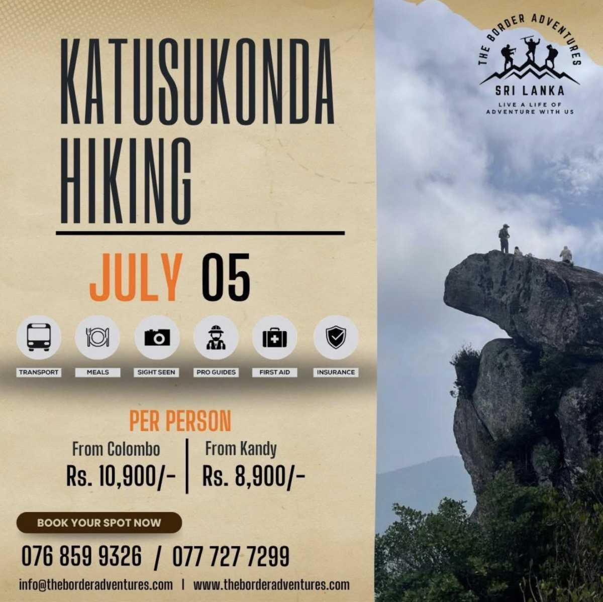 Katusukonda Hiking Adventure 🥾