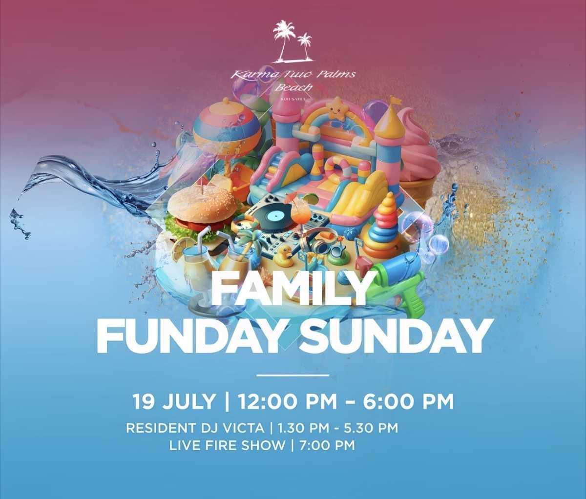 Family Funday Sunday 💜 Karma Two Palms Beach Family Funday Sunday 💜 Karma Two Palms Beach