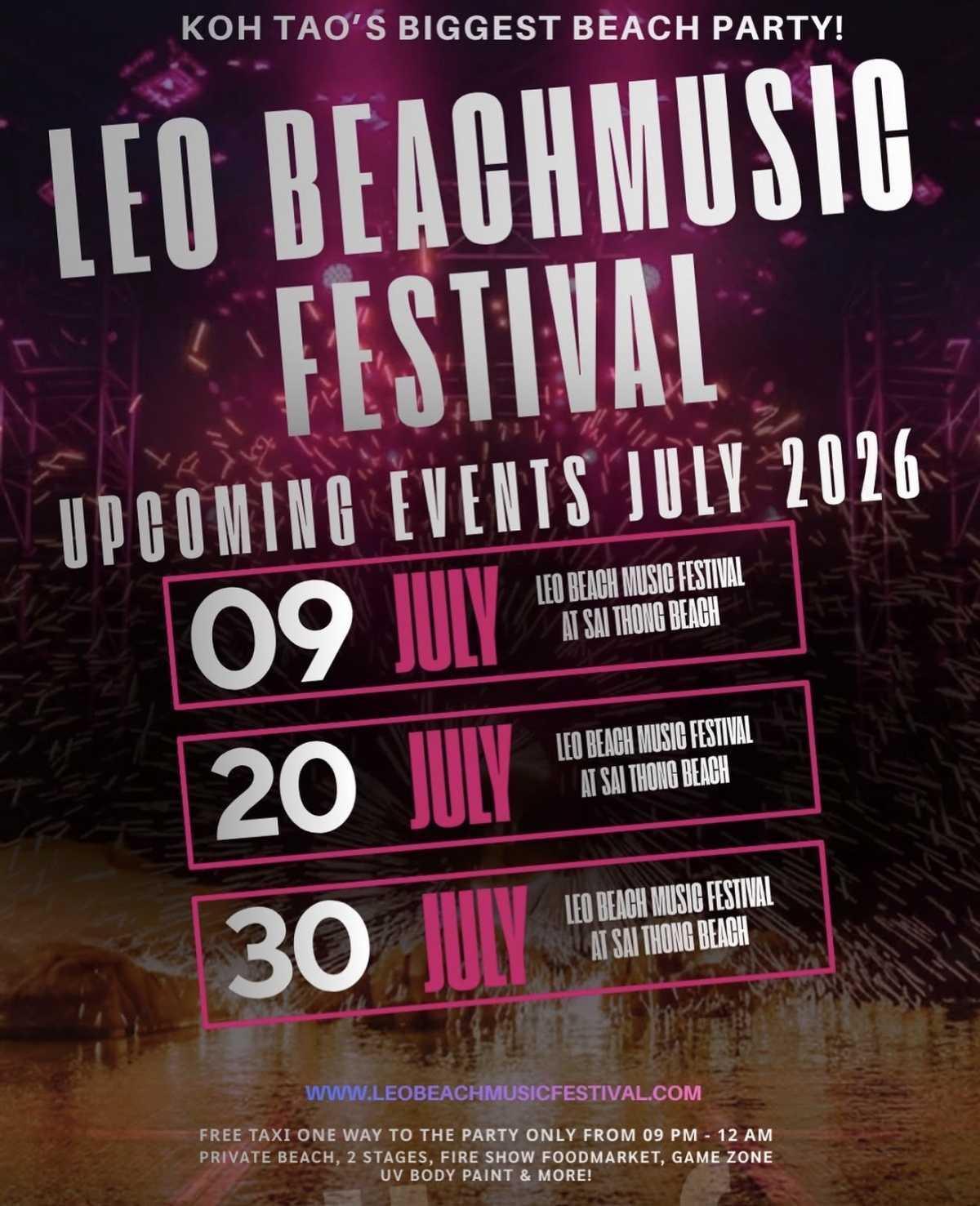 Leo Beach Music Festival Leo Beach Music Festival