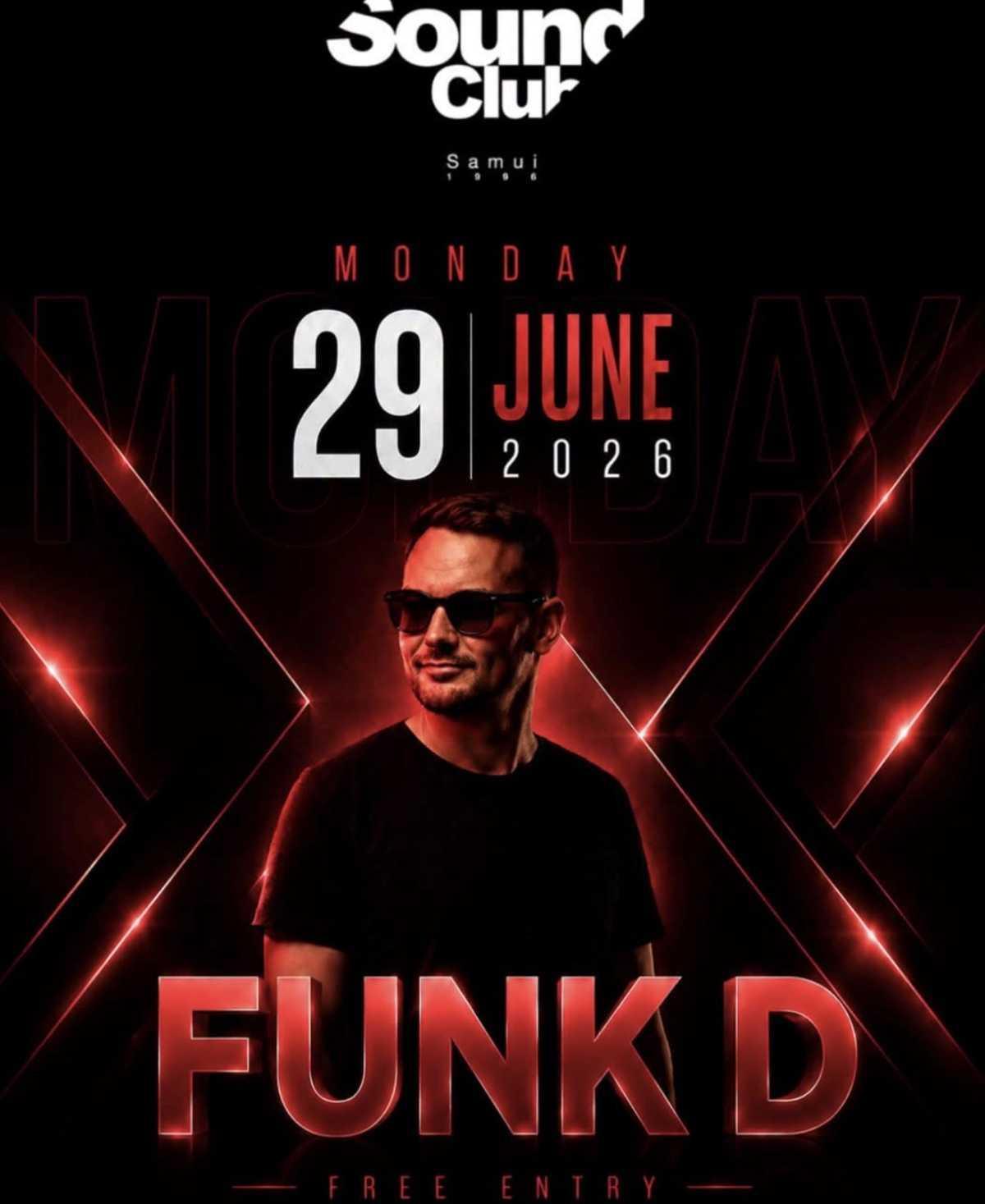 🎧 FUNK D at Sound Club Samui