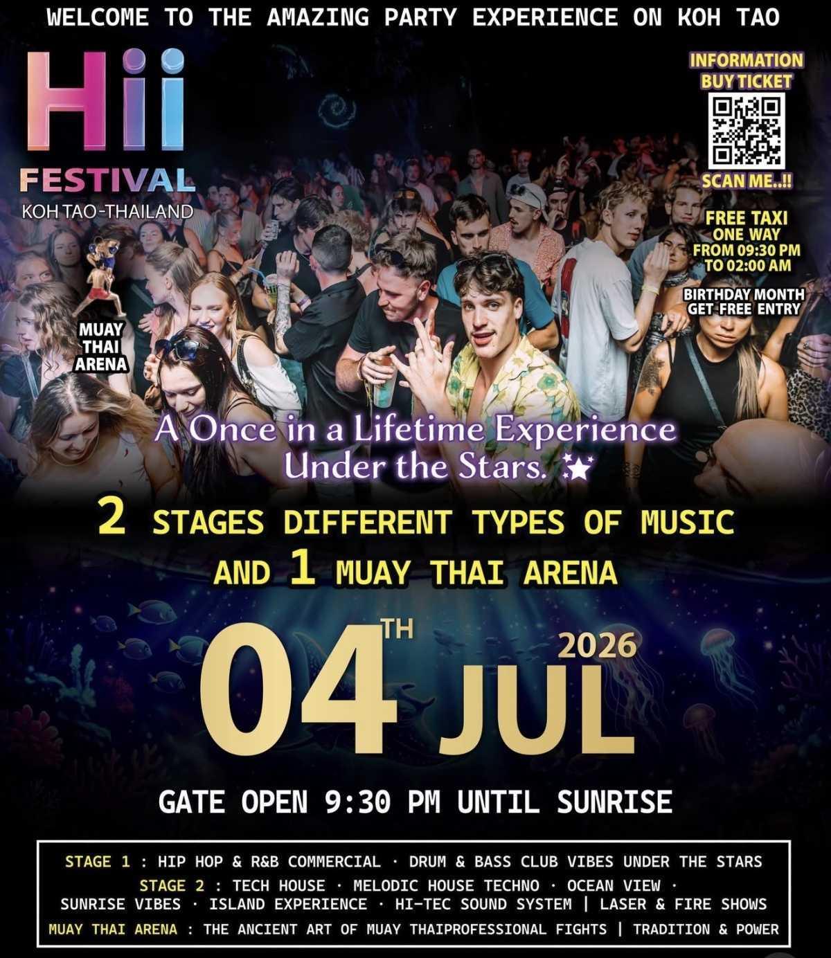 π Hii Festival Koh Tao π Hii Festival Koh Tao