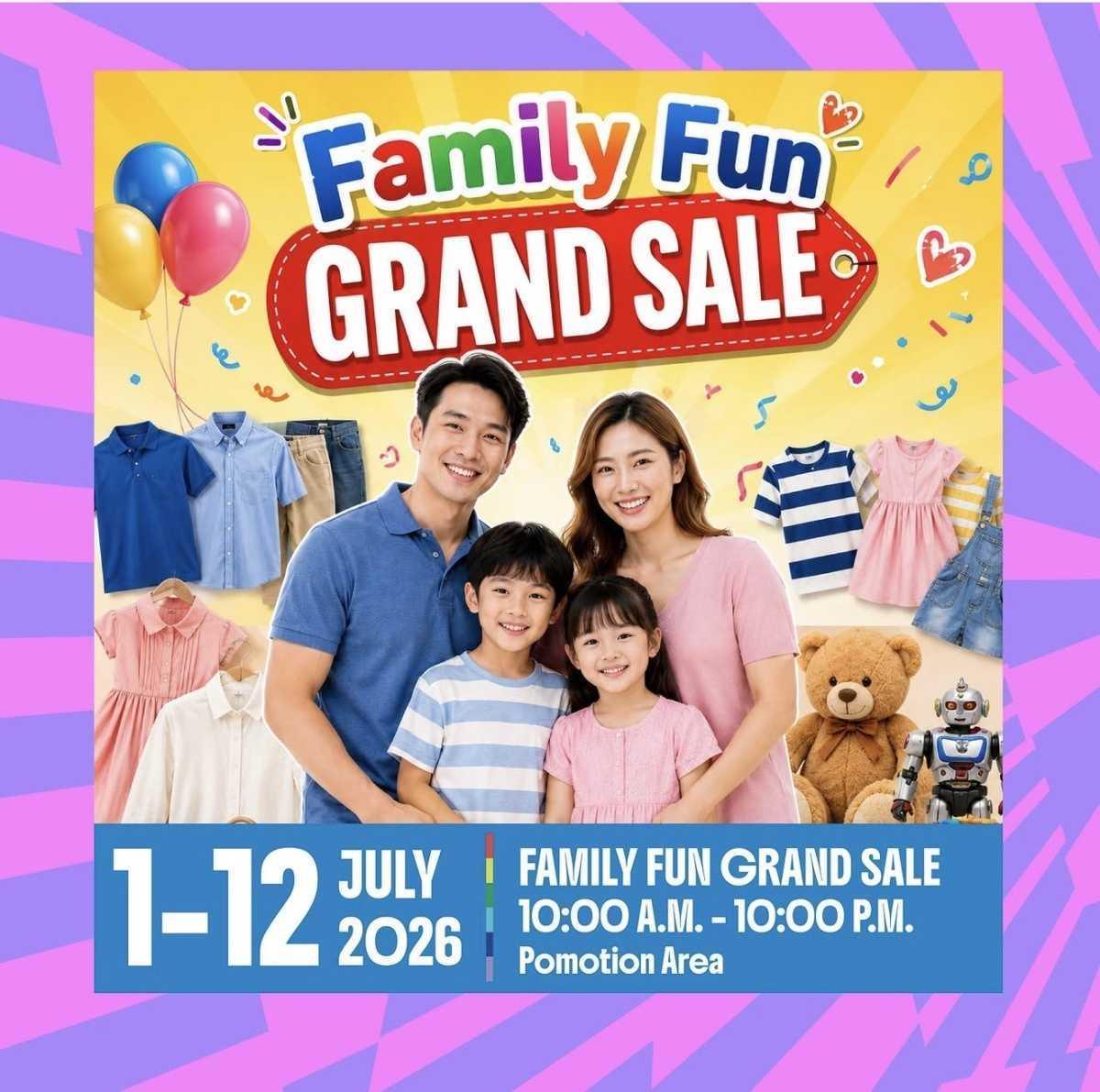 Family Fun Grand Sale x Central Samui