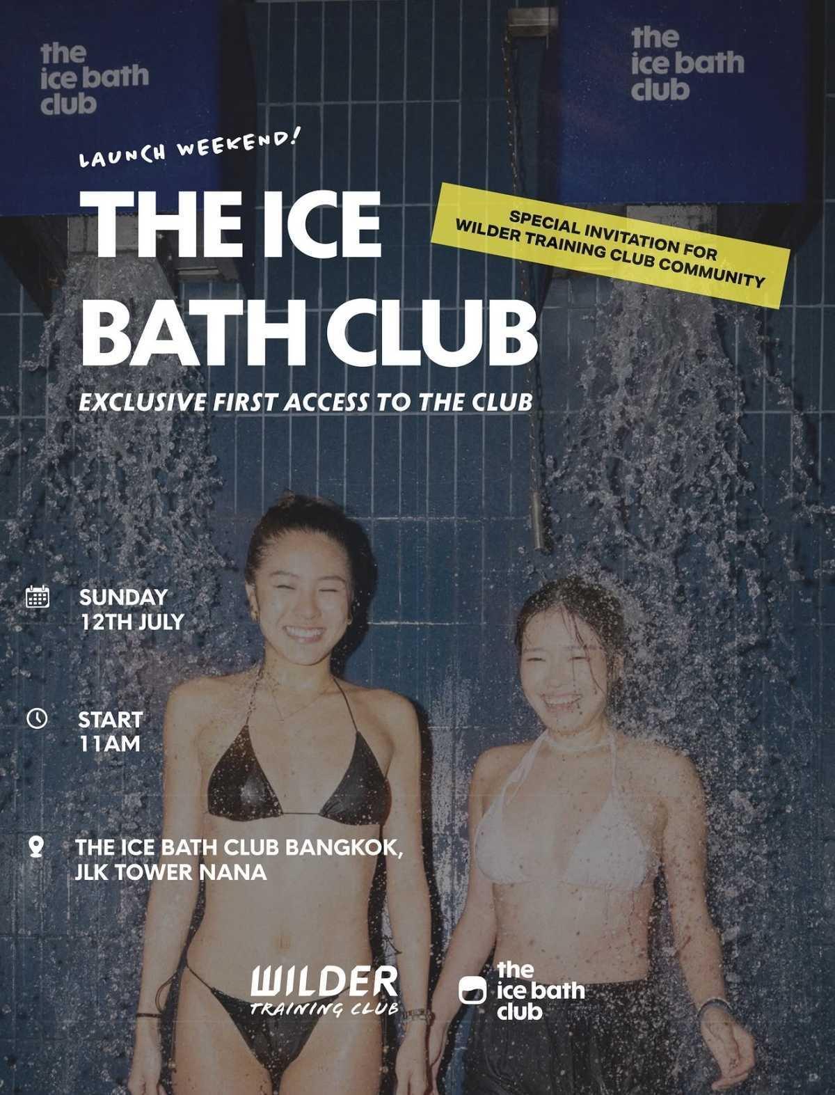 The Ice Bath Club Launch x The Ice Bath Club Bangkok