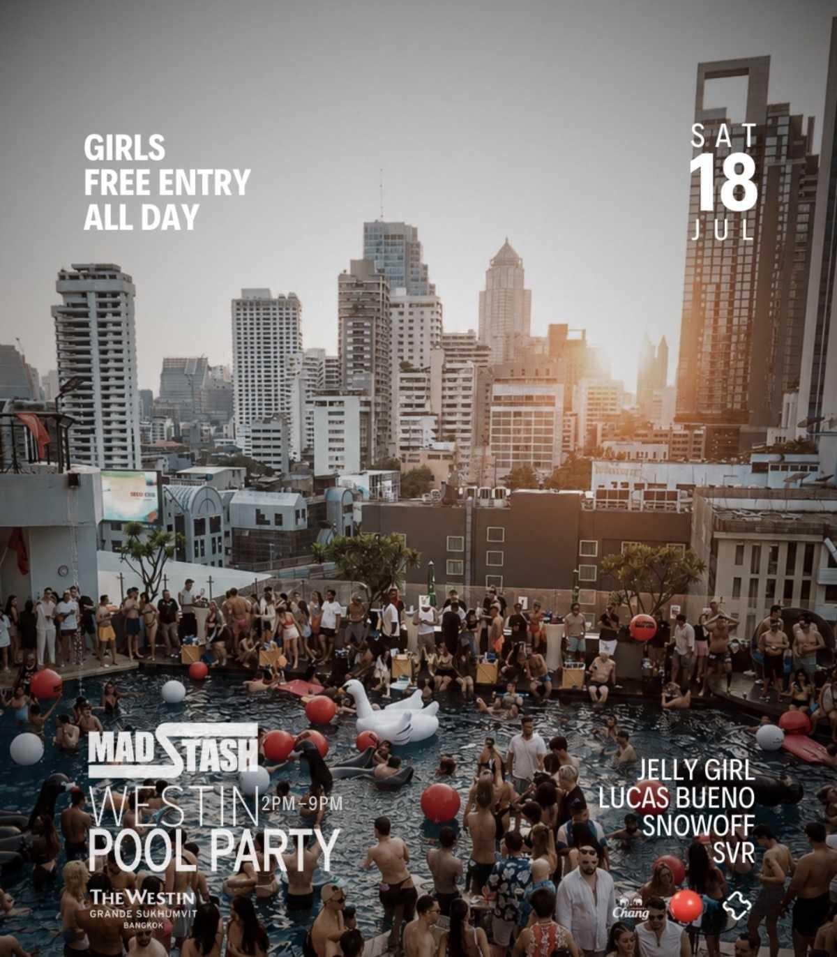 Mad Stash x Westin Pool Party