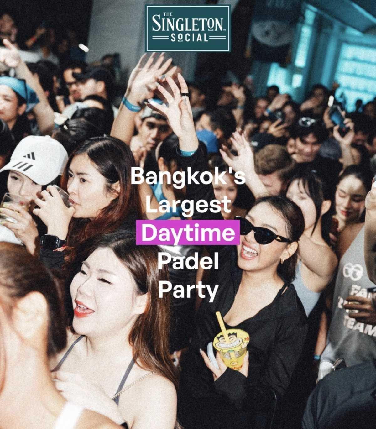 The Singleton Social – Bangkok’s Largest Daytime Padel Party The Singleton Social – Bangkok’s Largest Daytime Padel Party