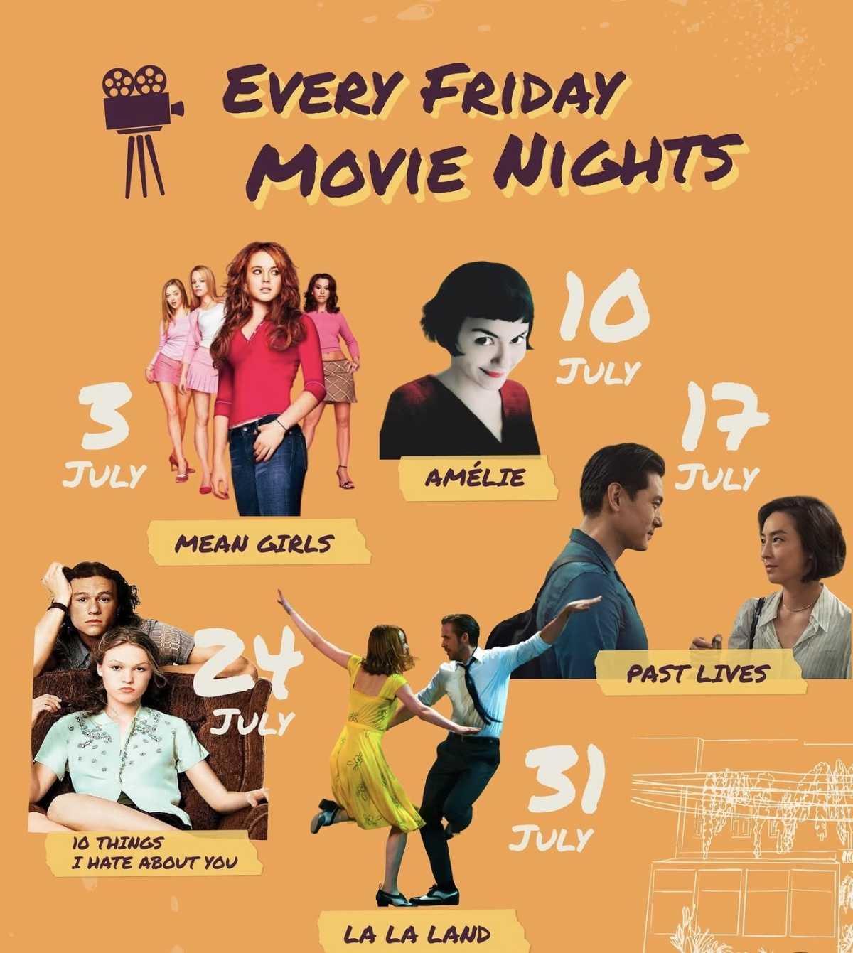 Friday Movie Nights at Treehouse Social Club β July 2026 Friday Movie Nights at Treehouse Social Club β July 2026