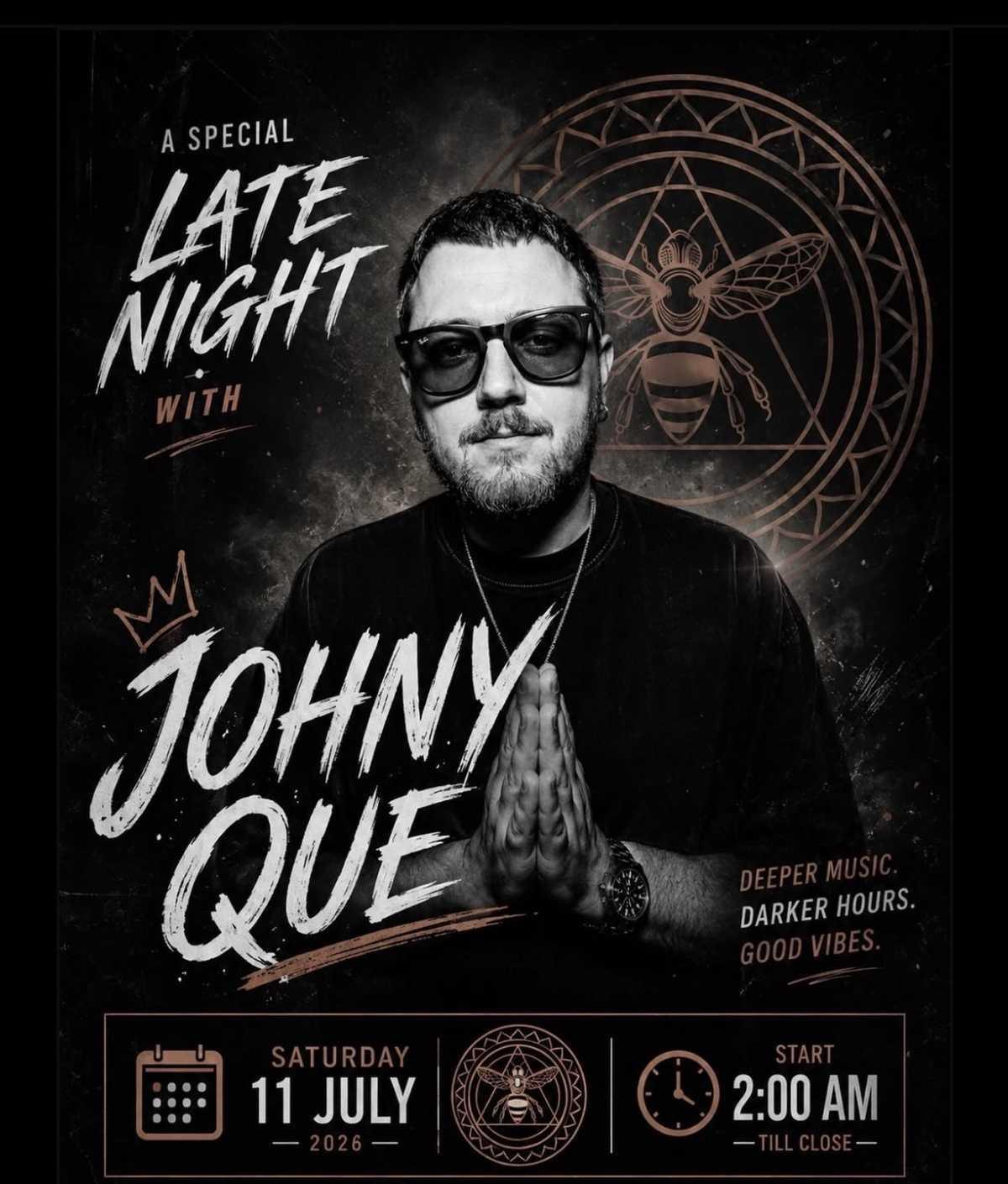 Special Late Night with Johny Que x Bar Bohem
