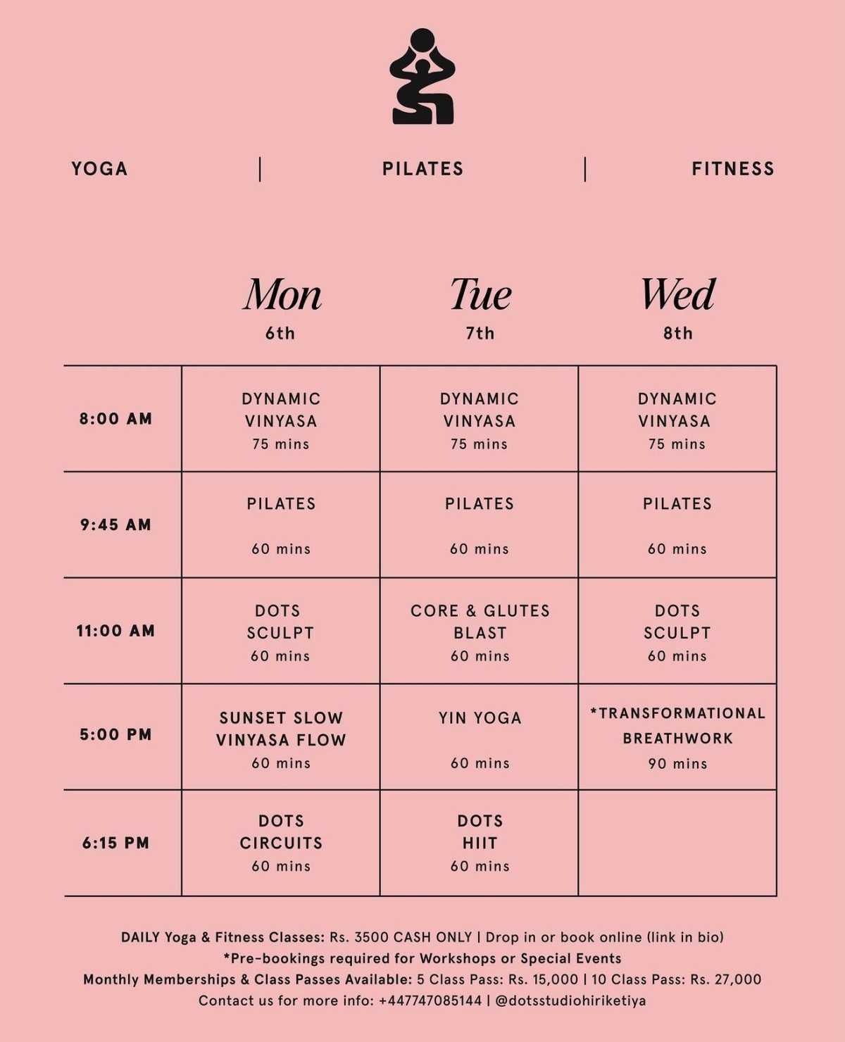 Dots Bay House – Weekly Yoga, Pilates & Fitness Classes