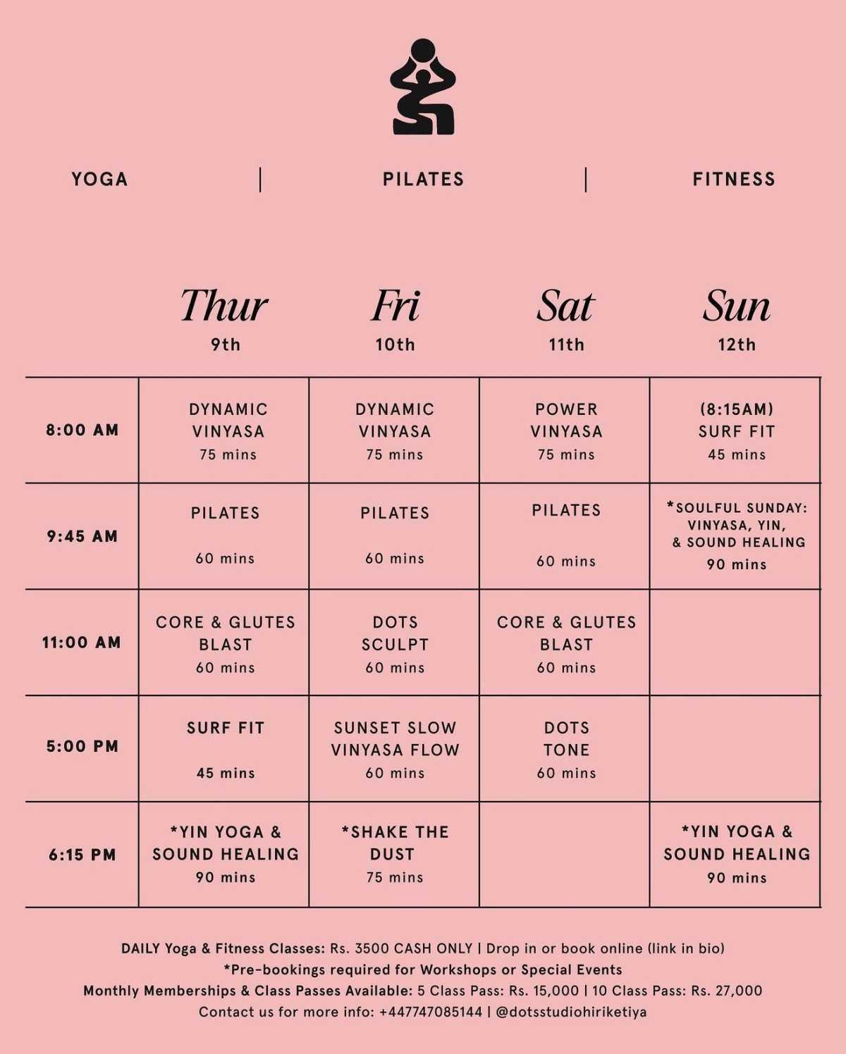 Dots Bay House – Weekly Yoga, Pilates & Fitness Classes