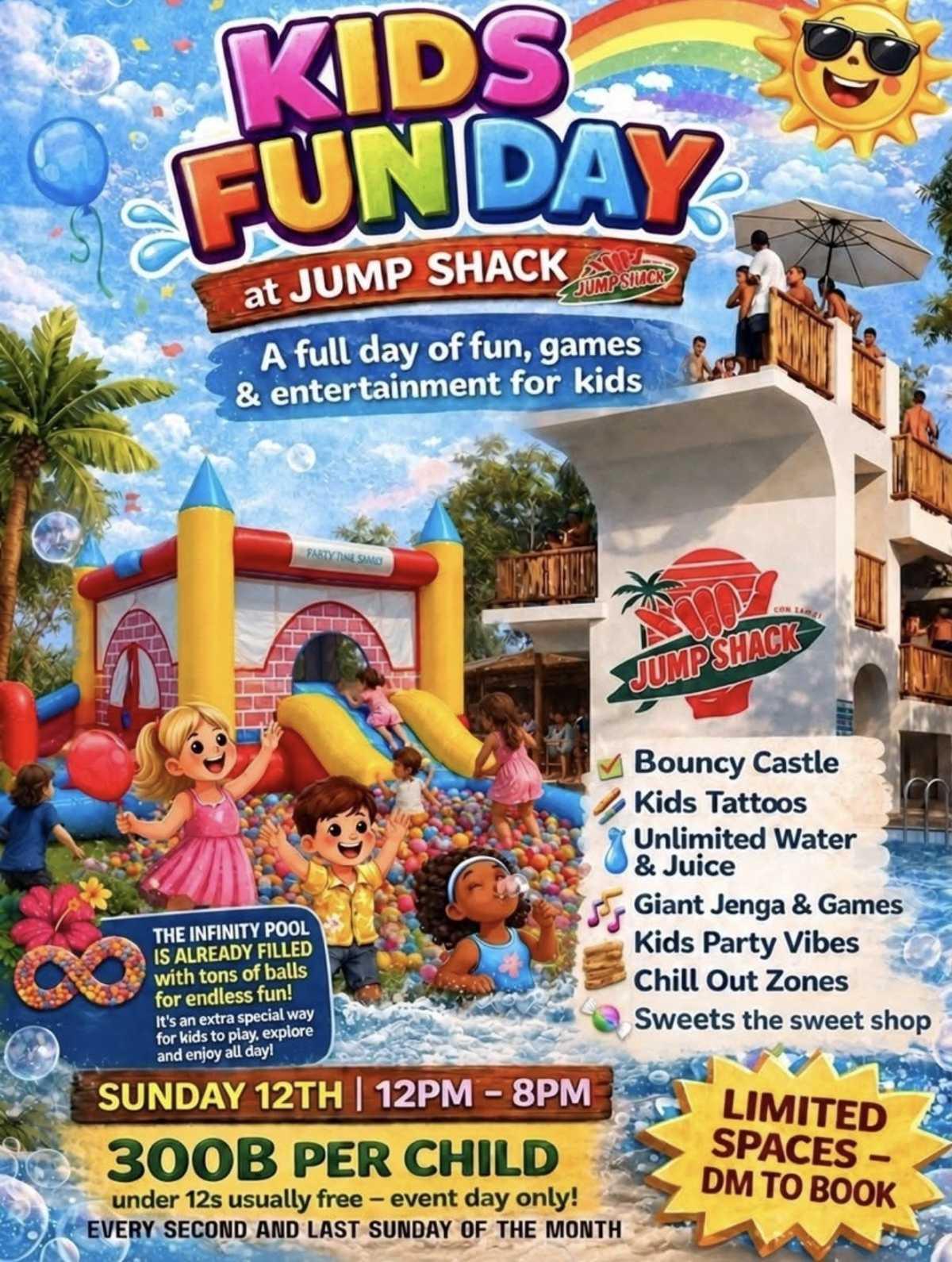 Jump Shack Samui – Kids Fun Day
