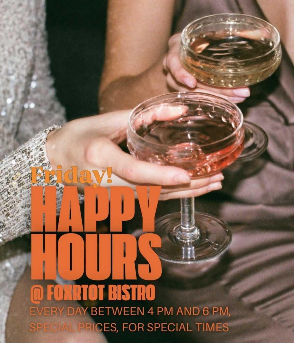 Happy Hour at Foxtrot Bistro