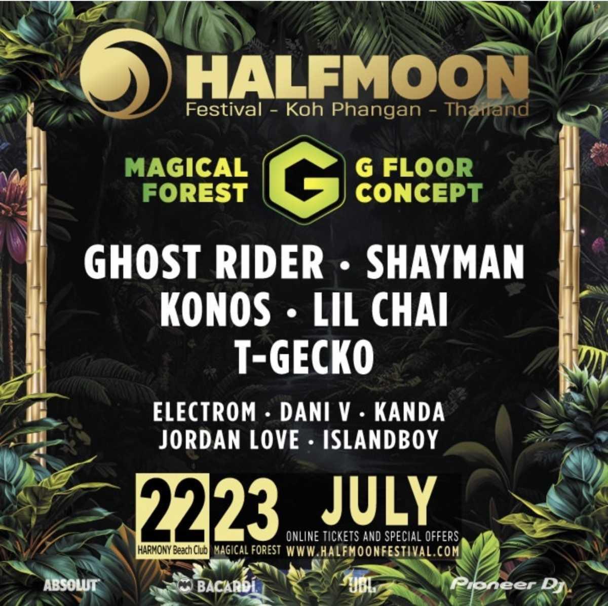 Halfmoon Festival – Magical Forest & G Floor Concept