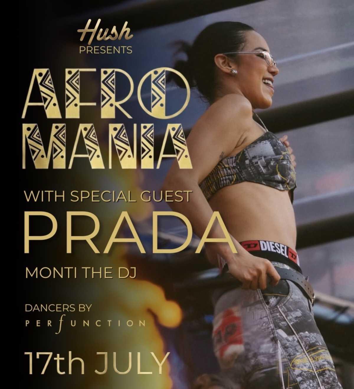 AFROMANIA at Hush Bar AFROMANIA at Hush Bar