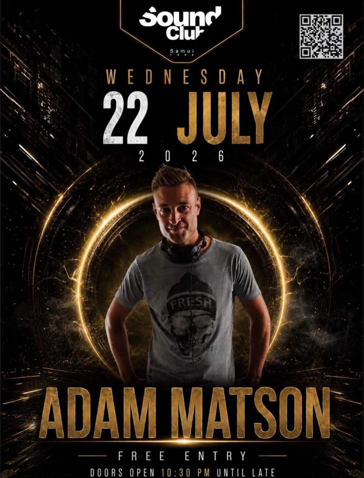 Sound Club Samui – Adam Matson