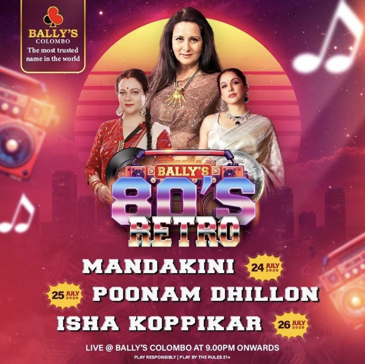 80’s Retro at Bally’s Colombo