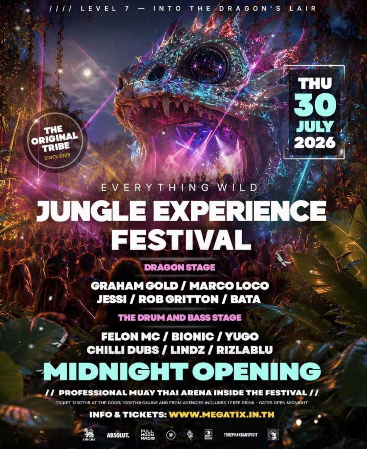 Jungle Experience Festival – Koh Phangan