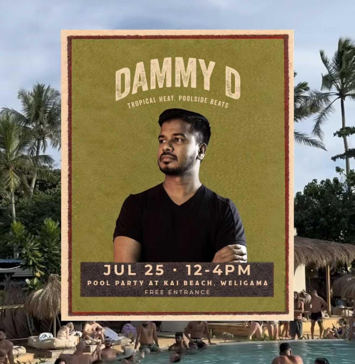 Kai Beach Club Pool Party with Dammy D