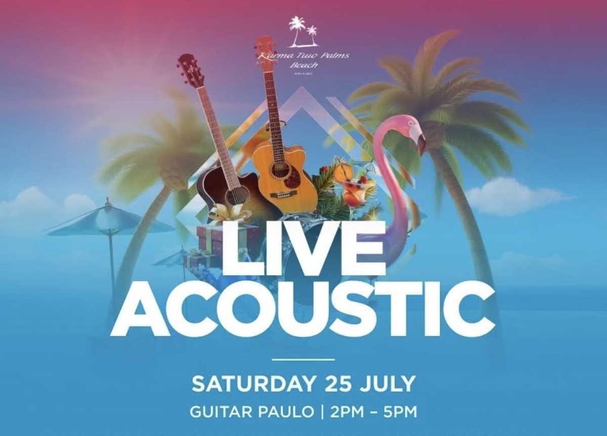 Live Acoustic with Paulo at Karma Two Palms Beach