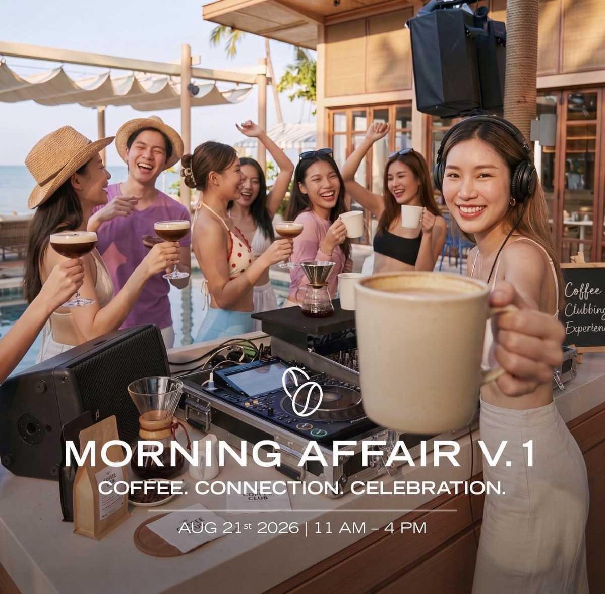 Morning Affair V.1 – Coffee. Connection. Celebration x Cabanas Beach Club