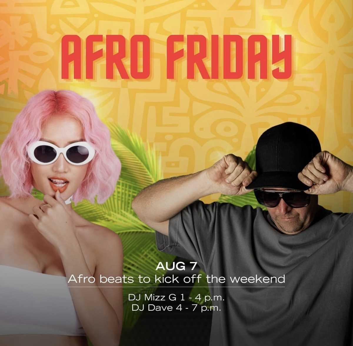 Afro Friday at Cabanas Beach Club