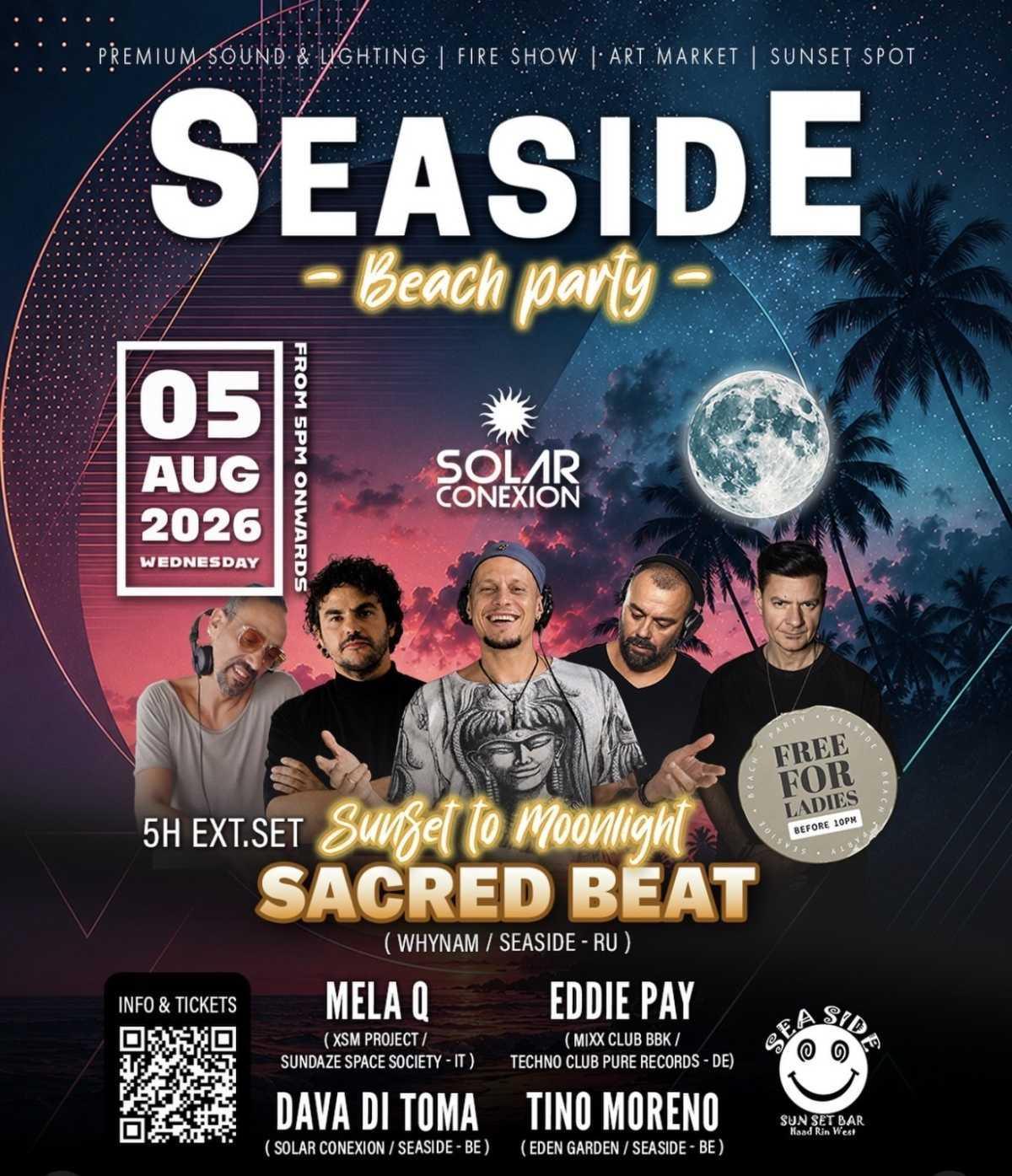 Seaside Beach Party – Solar Conexion