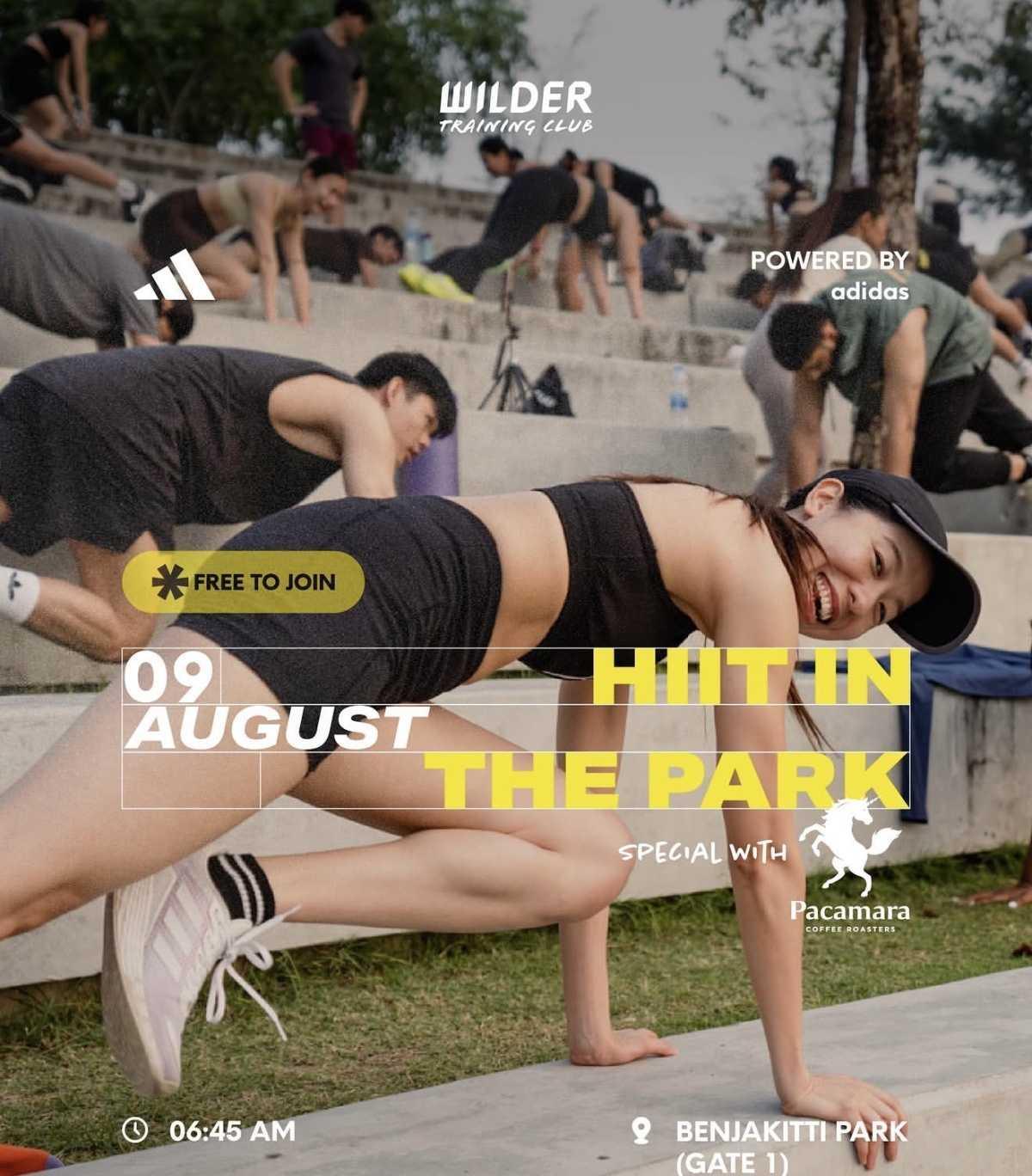 HIIT in the Park by WILDER Training Club