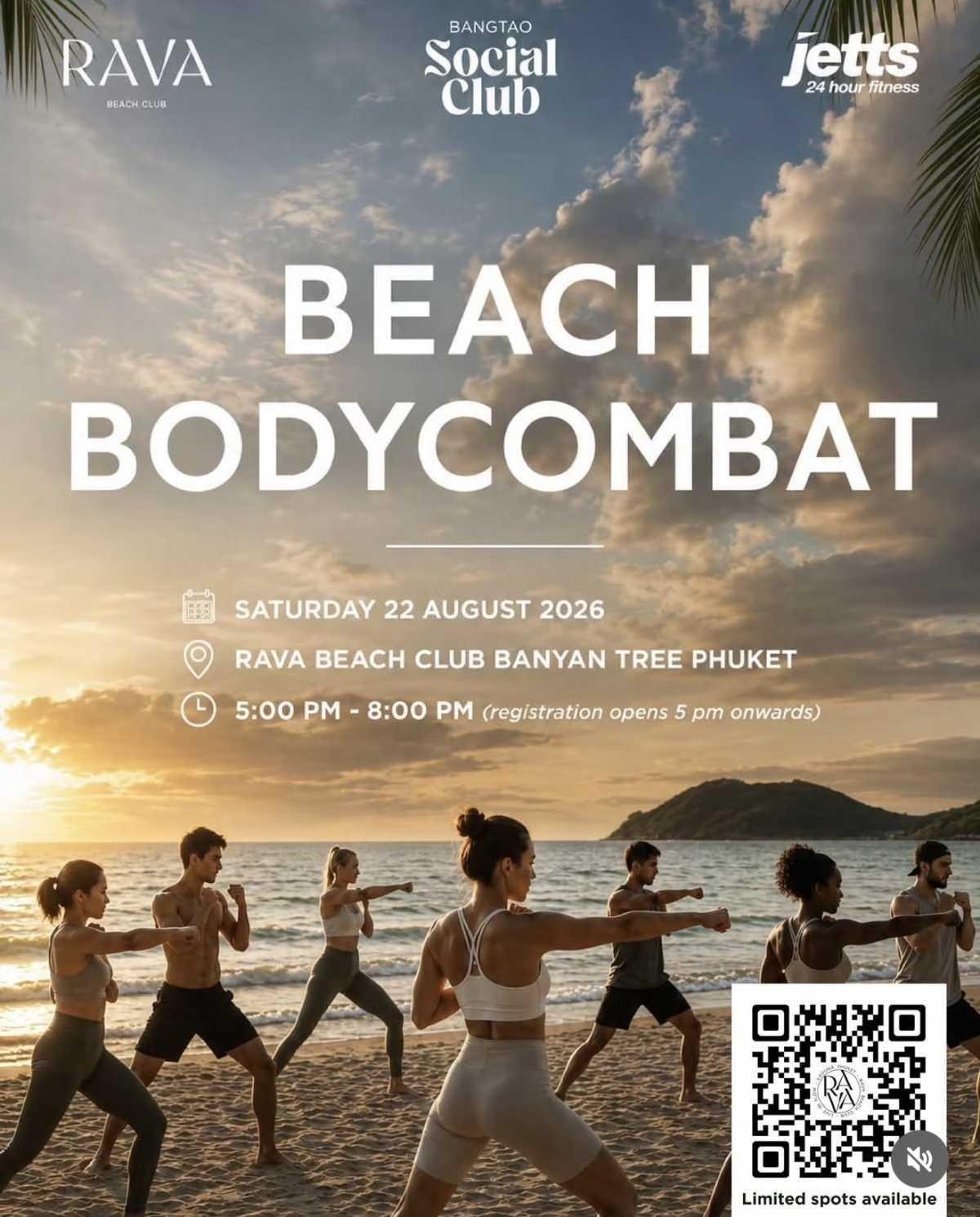Beach BodyCombat x RAVA Beach Club