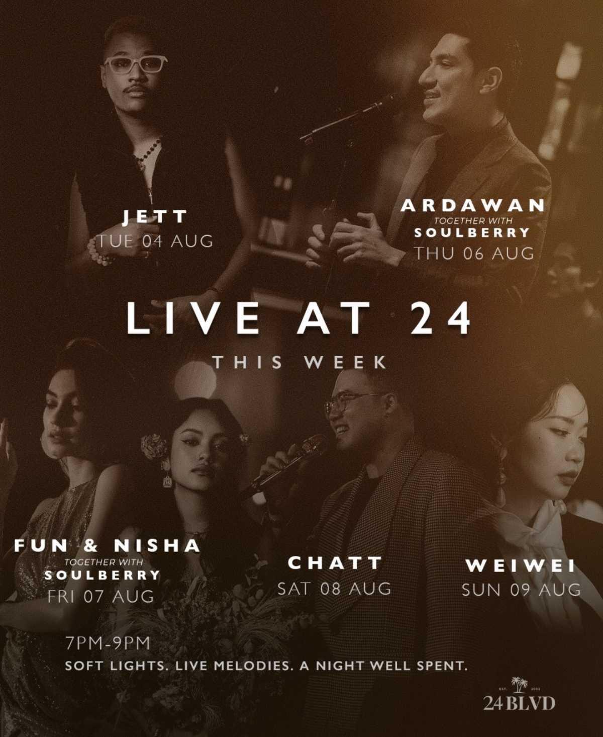 Live Music at 24 BLVD Bangkok