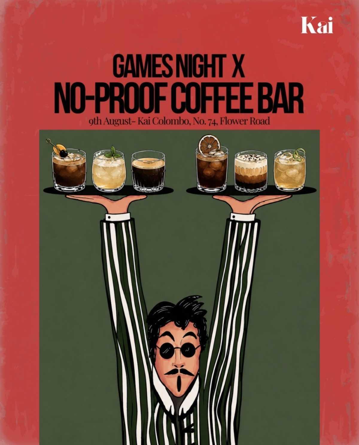 Games Night × No-Proof Coffee Bar
