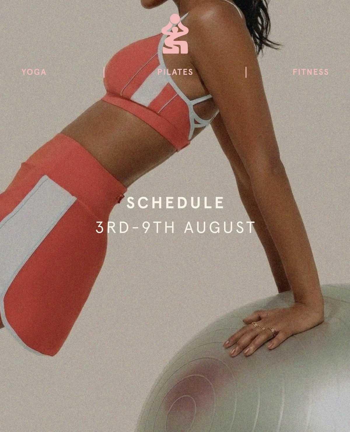 Dots Studio Hiriketiya – Weekly Class Schedule (3–9 August)