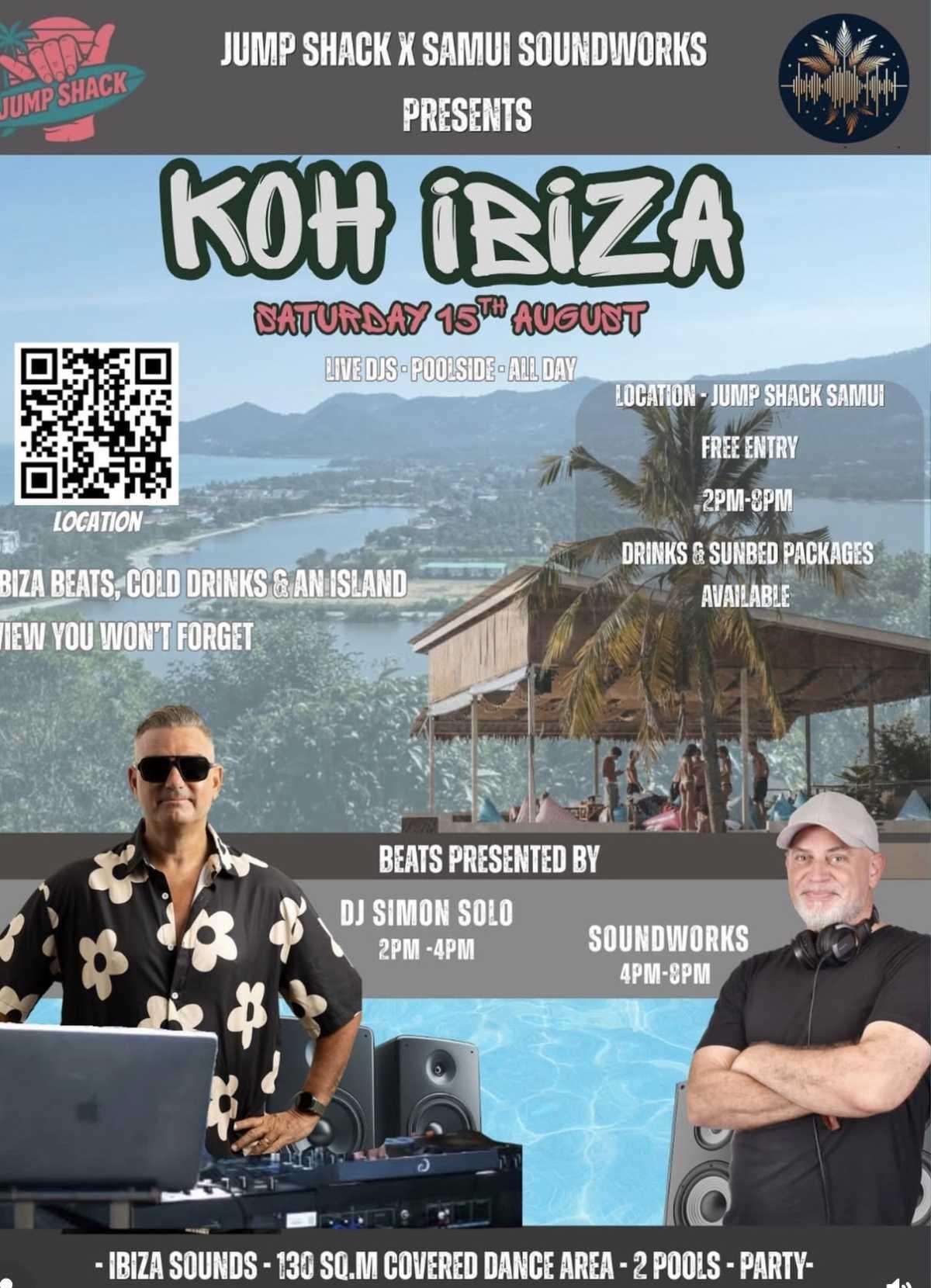 KOH IBIZA – POOLSIDE HOUSE PARTY 🌴🎶