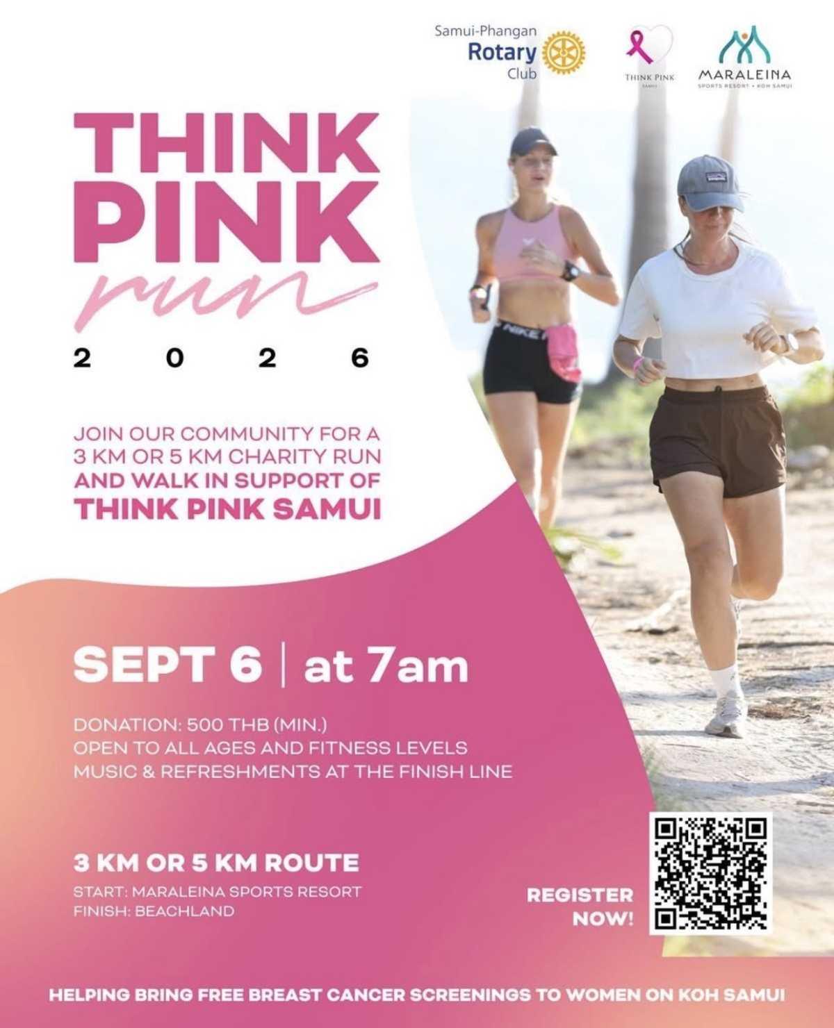 THINK PINK RUN 2026 💗