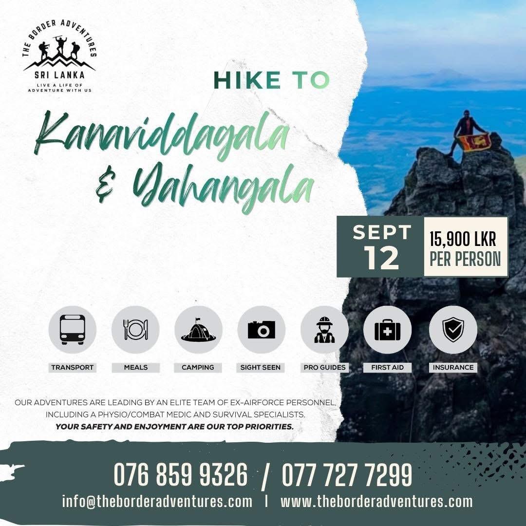 HIKE KAWADIGALA & YAHANGALA HIKE KAWADIGALA & YAHANGALA