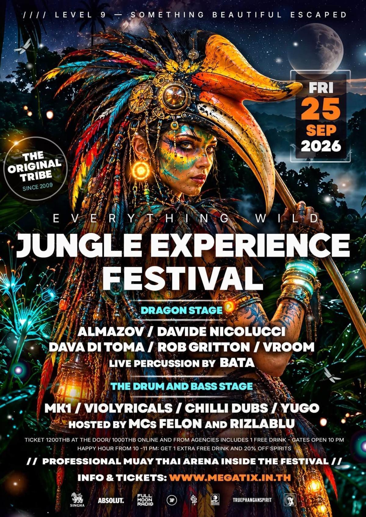 JUNGLE EXPERIENCE FESTIVAL JUNGLE EXPERIENCE FESTIVAL