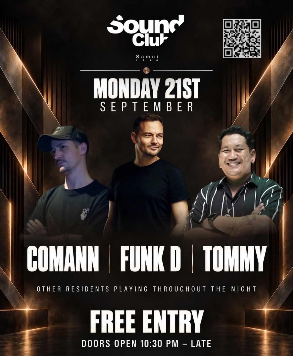 MONDAY NIGHT AT SOUND CLUB SAMUI