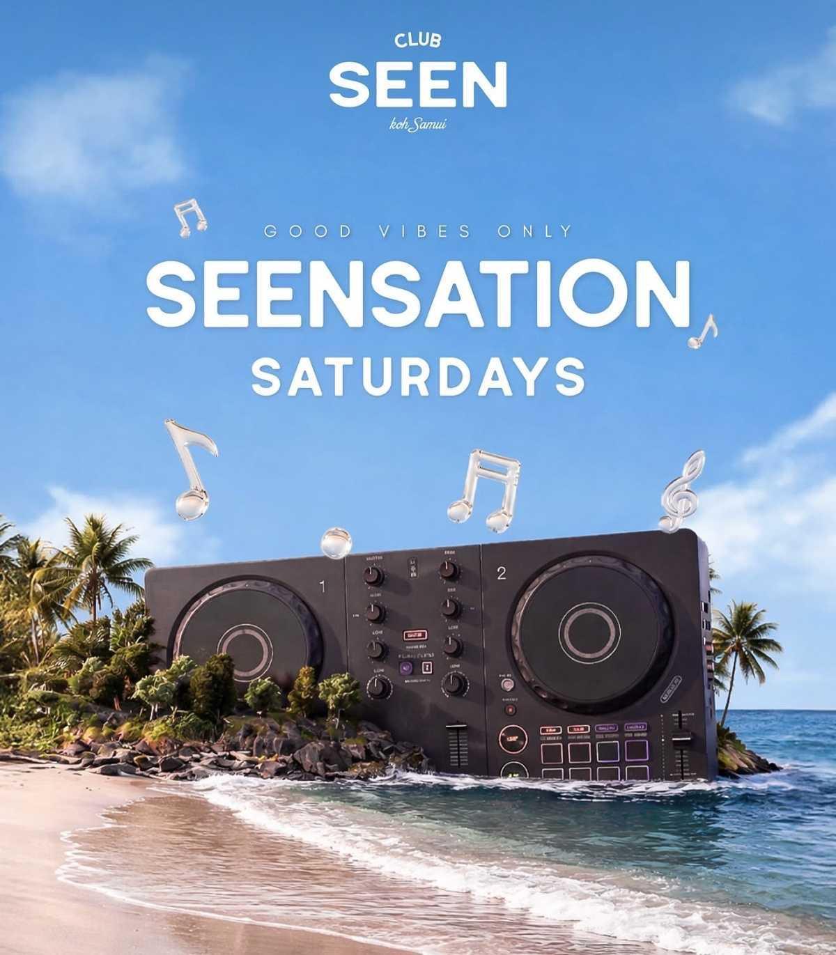 SEENSATION SATURDAYS β CLUB SEEN SEENSATION SATURDAYS β CLUB SEEN