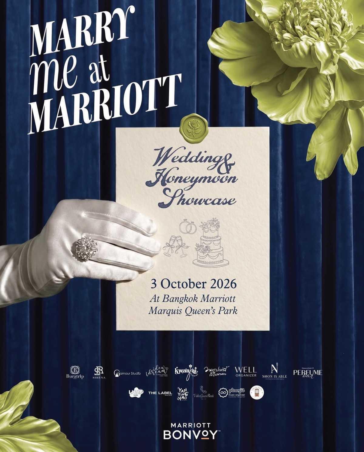 MARRY ME AT MARRIOTT β WEDDING & HONEYMOON SHOWCASE MARRY ME AT MARRIOTT β WEDDING & HONEYMOON SHOWCASE