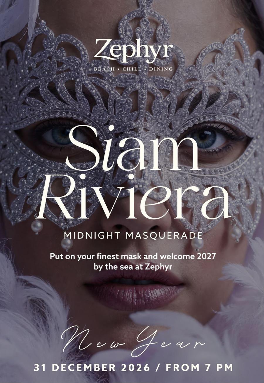 SIAM RIVIERA — NEW YEAR’S EVE 2027 AT ZEPHYR